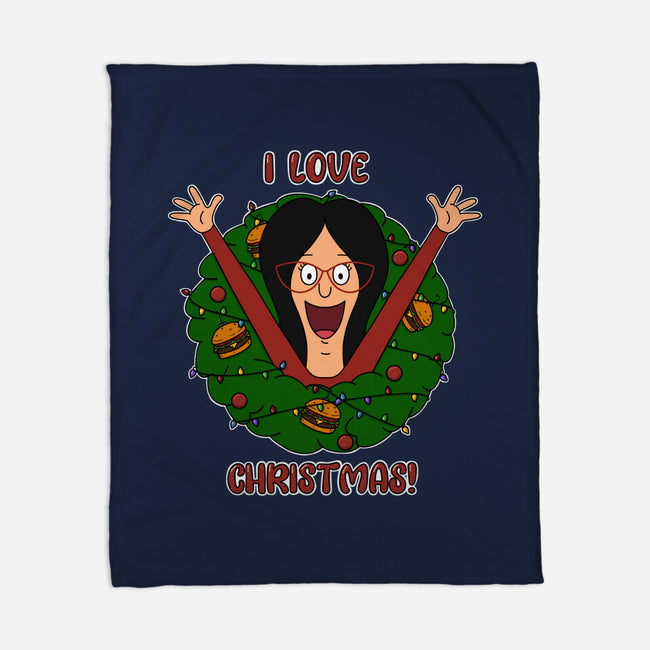 I Love Christmas-None-Fleece-Blanket-Alexhefe