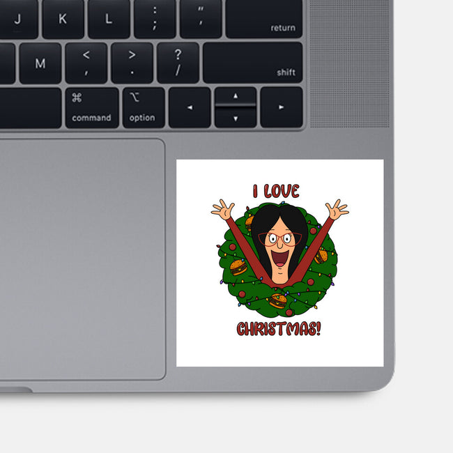 I Love Christmas-None-Glossy-Sticker-Alexhefe