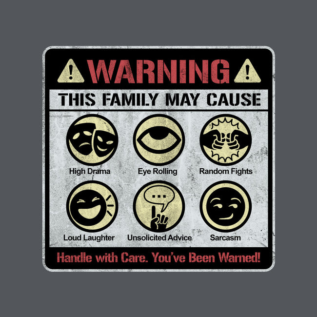 Family Warning-None-Glossy-Sticker-NMdesign