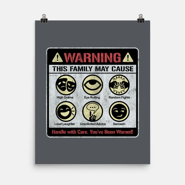 Family Warning-None-Matte-Poster-NMdesign