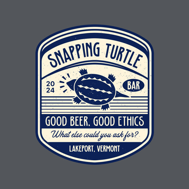 Snapping Turtle Emblem-None-Basic Tote-Bag-LAGELANTEE