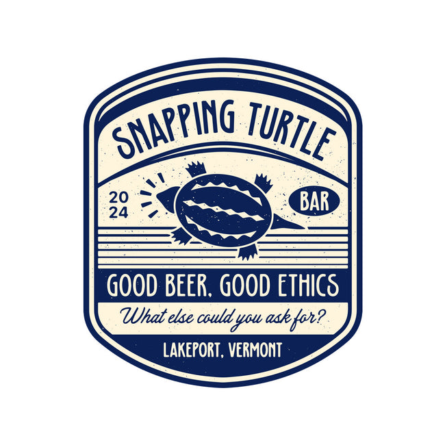 Snapping Turtle Emblem-None-Mug-Drinkware-LAGELANTEE