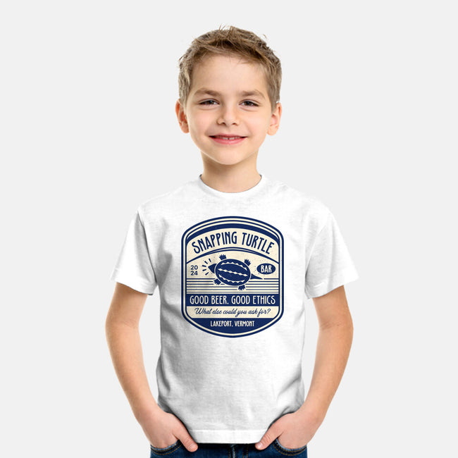 Snapping Turtle Emblem-Youth-Basic-Tee-LAGELANTEE