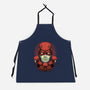 Crimson Devil-Unisex-Kitchen-Apron-Astrobot Invention