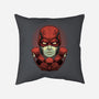 Crimson Devil-None-Removable Cover w Insert-Throw Pillow-Astrobot Invention