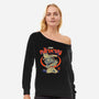 Rad Cat-Womens-Off Shoulder-Sweatshirt-Hafaell