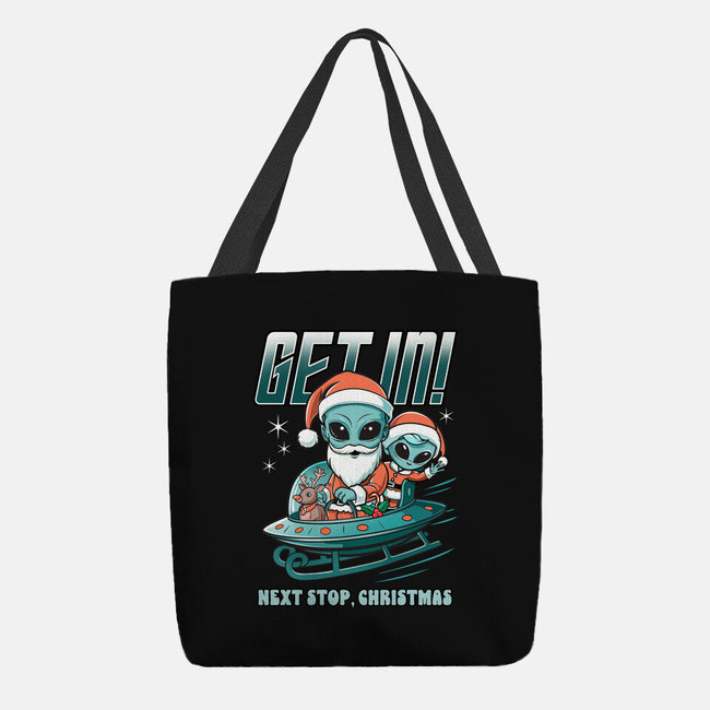 Next Stop Christmas-None-Basic Tote-Bag-palmstreet