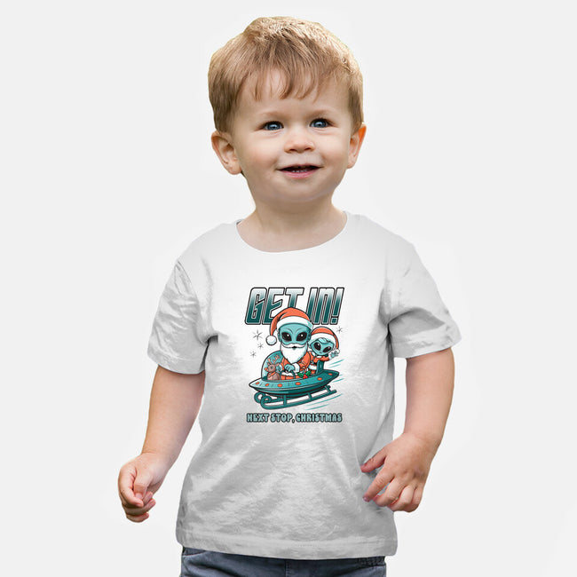 Next Stop Christmas-Baby-Basic-Tee-palmstreet