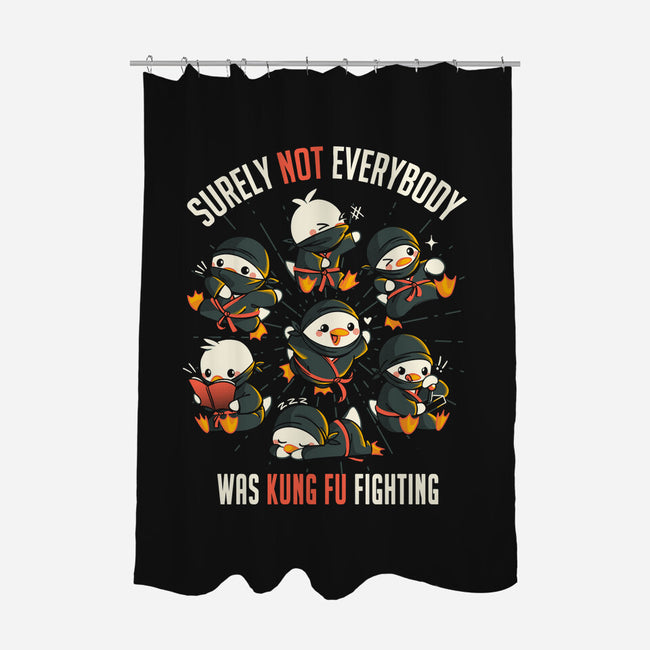 Not Everybody Was Kung Fu Fighting-None-Polyester-Shower Curtain-tobefonseca