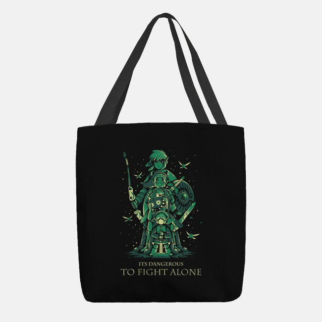 Don't Fight Alone-None-Basic Tote-Bag-yumie