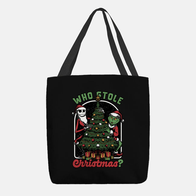 Stealing Christmas Movies-None-Basic Tote-Bag-Studio Mootant