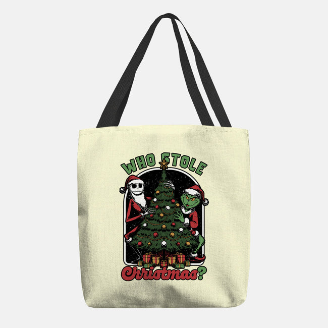 Stealing Christmas Movies-None-Basic Tote-Bag-Studio Mootant