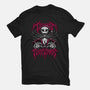 Creepy Christmas Skeleton-Unisex-Basic-Tee-Studio Mootant