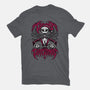 Creepy Christmas Skeleton-Mens-Heavyweight-Tee-Studio Mootant