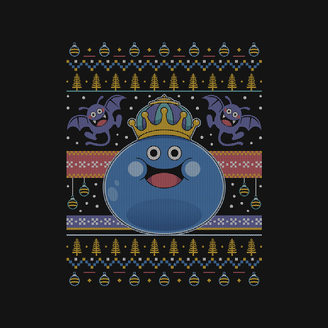 King Slime Ugly Sweater-None-Matte-Poster-LAGELANTEE