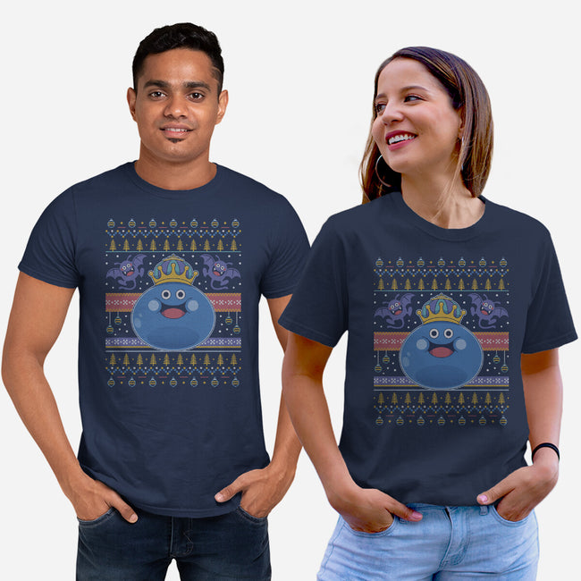 King Slime Ugly Sweater-Unisex-Basic-Tee-LAGELANTEE