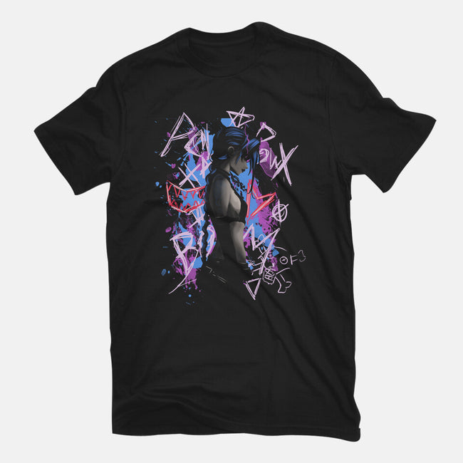 Shadow Crazy Jinx-Mens-Heavyweight-Tee-fanfabio