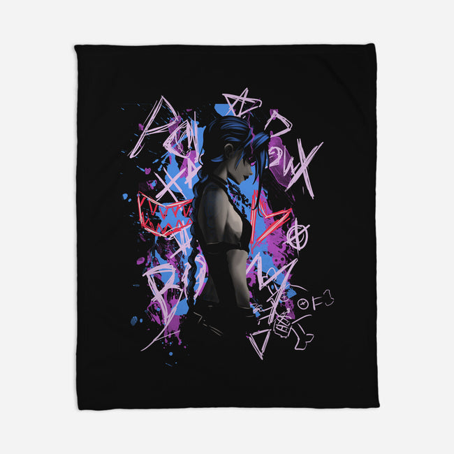 Shadow Crazy Jinx-None-Fleece-Blanket-fanfabio