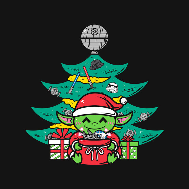 Christmas Tree In A Galaxy Far Away-Baby-Basic-Onesie-krisren28