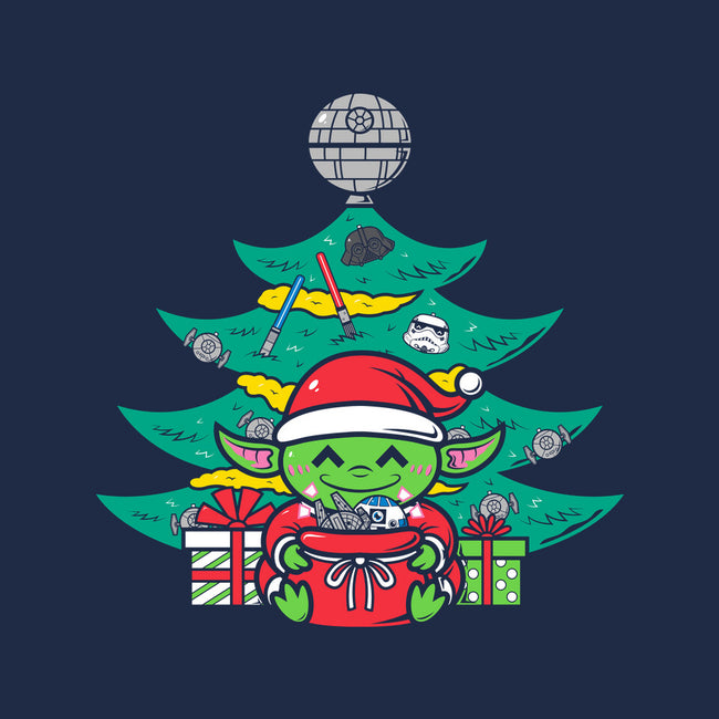 Christmas Tree In A Galaxy Far Away-Baby-Basic-Tee-krisren28