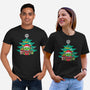 Christmas Tree In A Galaxy Far Away-Unisex-Basic-Tee-krisren28