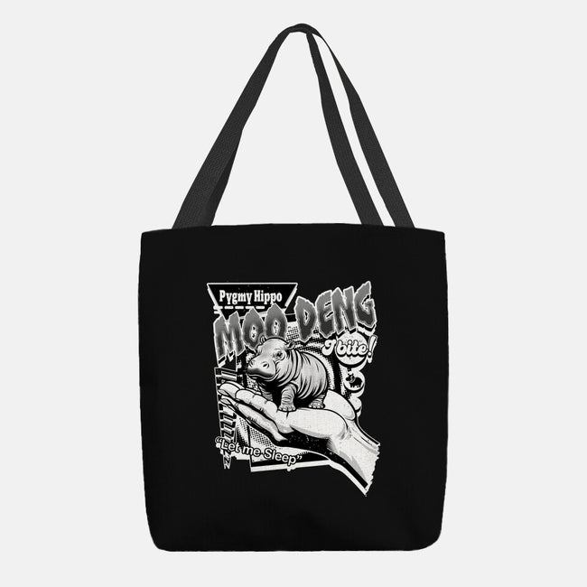 Pygmy Hippo Queen-None-Basic Tote-Bag-palmstreet