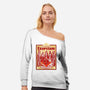 Let's Perform An Exorcism-Womens-Off Shoulder-Sweatshirt-palmstreet