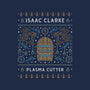 Isaac Clarke Ugly Sweater-None-Fleece-Blanket-LAGELANTEE