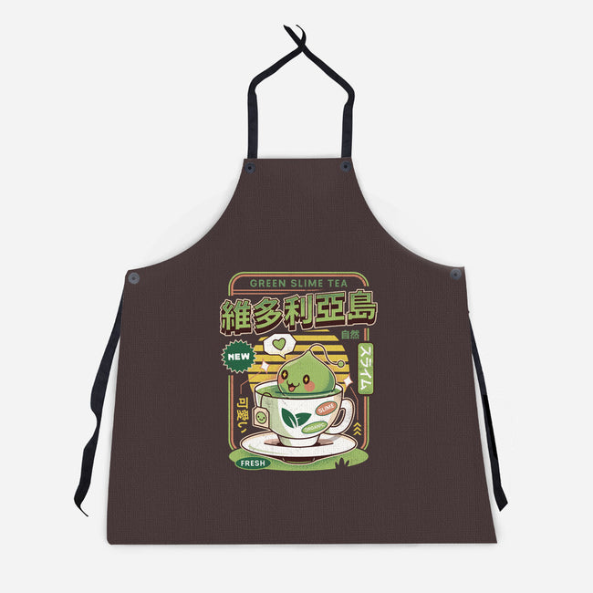 Ramuramu Valley Green Tea-Unisex-Kitchen-Apron-LAGELANTEE