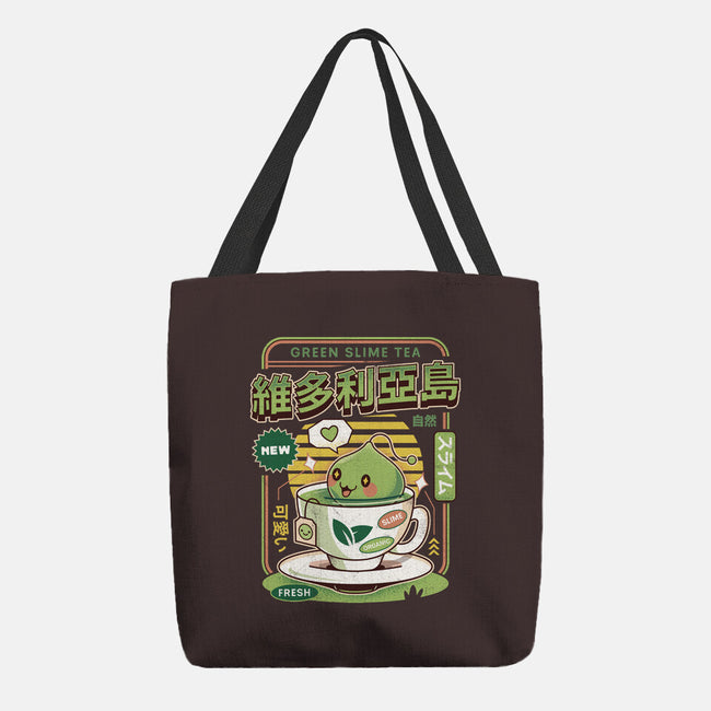 Ramuramu Valley Green Tea-None-Basic Tote-Bag-LAGELANTEE