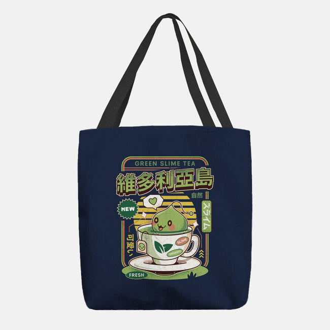 Ramuramu Valley Green Tea-None-Basic Tote-Bag-LAGELANTEE