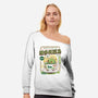 Ramuramu Valley Green Tea-Womens-Off Shoulder-Sweatshirt-LAGELANTEE