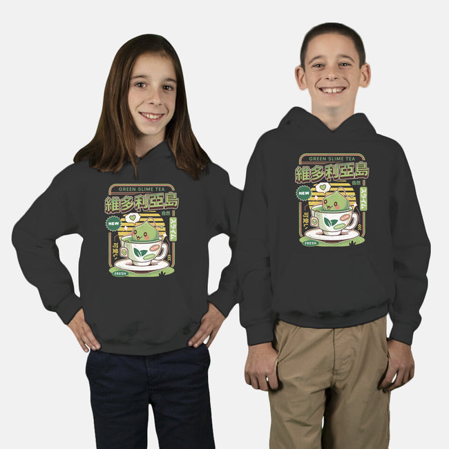 Ramuramu Valley Green Tea-Youth-Pullover-Sweatshirt-LAGELANTEE