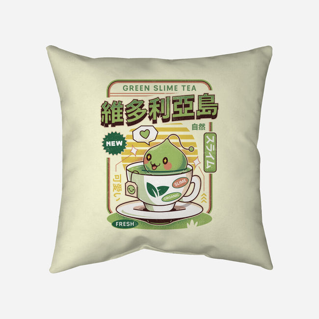 Ramuramu Valley Green Tea-None-Removable Cover w Insert-Throw Pillow-LAGELANTEE