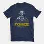 Here By Force-Unisex-Basic-Tee-NMdesign