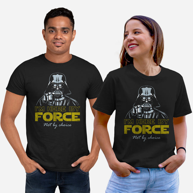 Here By Force-Unisex-Basic-Tee-NMdesign