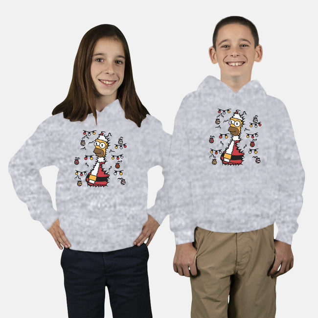 A Christmas Bush-Youth-Pullover-Sweatshirt-SuperEdu