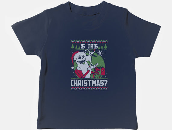 Ugly Sweater Skeleton Christmas