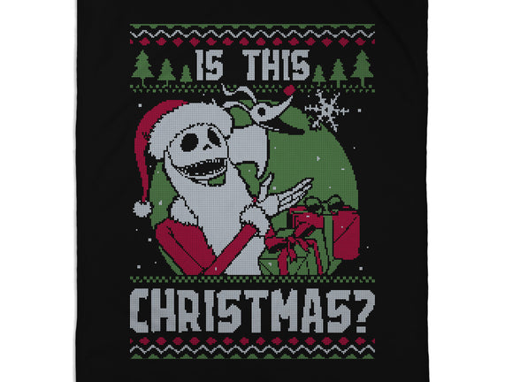 Ugly Sweater Skeleton Christmas