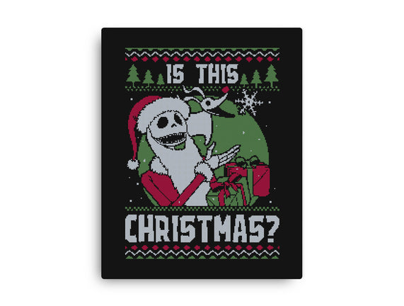 Ugly Sweater Skeleton Christmas