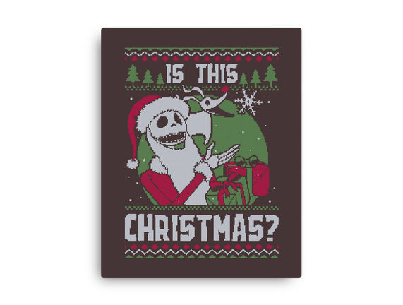 Ugly Sweater Skeleton Christmas