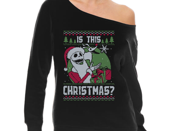 Ugly Sweater Skeleton Christmas