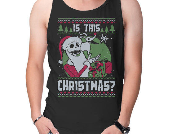 Ugly Sweater Skeleton Christmas