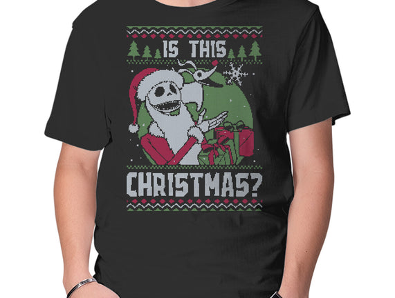 Ugly Sweater Skeleton Christmas