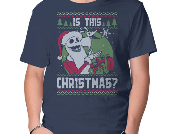 Ugly Sweater Skeleton Christmas