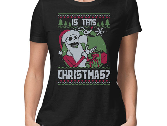 Ugly Sweater Skeleton Christmas