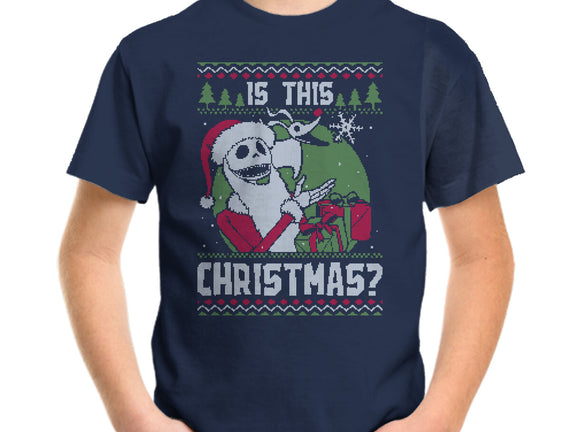 Ugly Sweater Skeleton Christmas