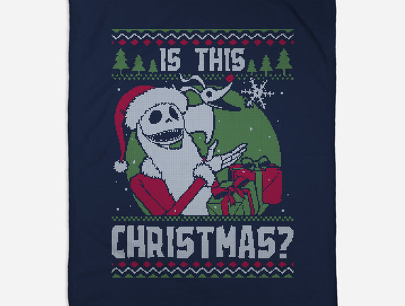 Ugly Sweater Skeleton Christmas