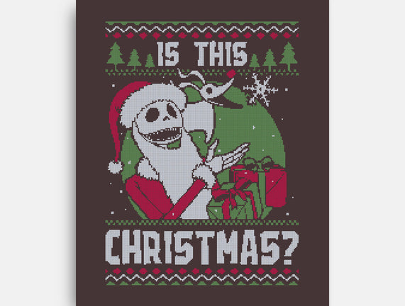 Ugly Sweater Skeleton Christmas