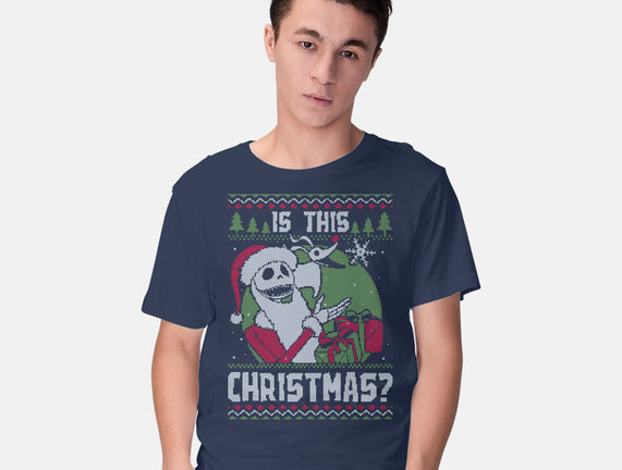 Ugly Sweater Skeleton Christmas